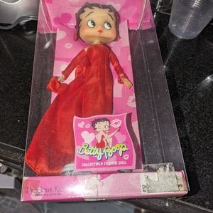 betty boop precious kids red dress figure